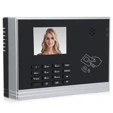 2.8 Inch Color Screen /IP Proximity Card Time Attendance Clock US 110-270V