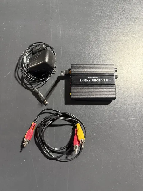 First Alert 2.4 GHz Wireless Receiver For Security Camera System A-550