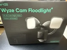 Wyze Cam Floodlight V2 Home Security Camera with 2K Video, Color Night Vision
