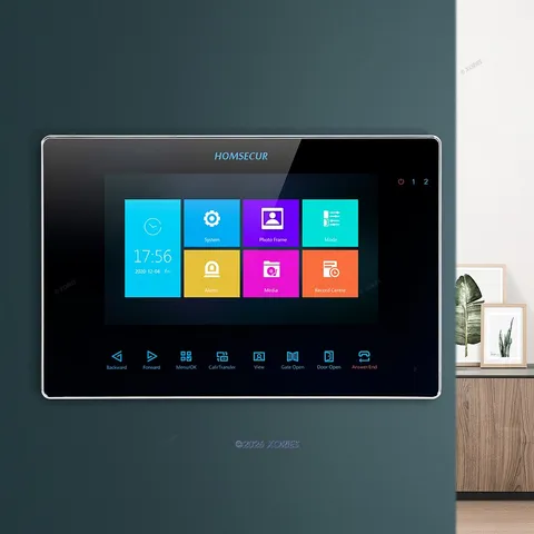 HOMSECUR HDK Monitor with Voice Message for Video Doorphone Intercom System