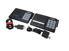 Lot of 2 Sanzuco 10-Channel Wireless Intercom FTAN40A Tested