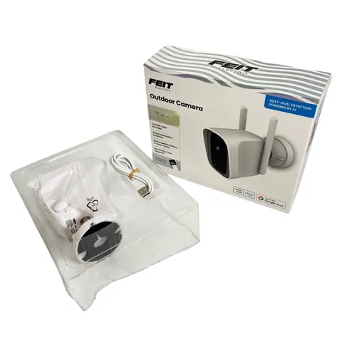 FEIT Electric CAM/WM/WIFI/BAT/G2 2K Wi-Fi Outdoor Security Camera