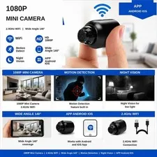 1080P HD Mini Camera WiFi Wireless HD Night Vision Camera Home X5 Remote Camera 
