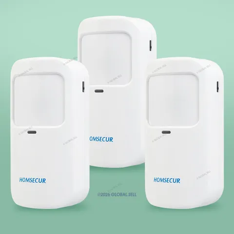 US Shipment 3pcs Pet-Friendly PIR Motion Sensors For WIFI 4G Alarm System White
