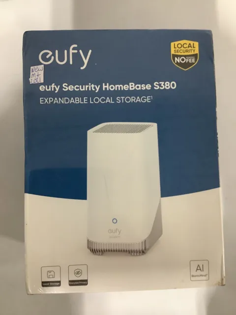 eufy Security S380 HomeBase Local Expandable Storage up to 16TB