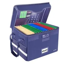 DocSafe File Box Fireproof Document Box with Lock,File Storage Organizer Bo
