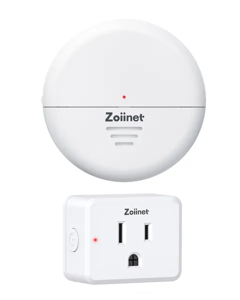 Zoiinet Wireless Motion Sensor Outlet, 15A/1500W, Adjustable Sensing Mode, 260FT