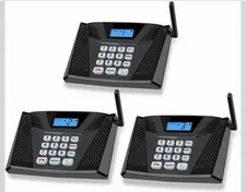 SANZUCO 3 Set, Full Duplex 1400ft Multi-Floor Home Intercom System