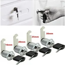 Cam Lock Locker Furniture Lock Post Mail Box Lock Camlock Cabinet Drawer Keys