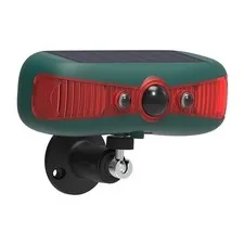 Solar Outdoor Motion Sensor Alarm - 13 Various Sounds Barking Dog Alarm Gunsh...