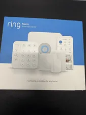 Ring Ring Alarm Home Security Kit 8-Piece Wi-Fi Wireless w/ Keypad Sensors White