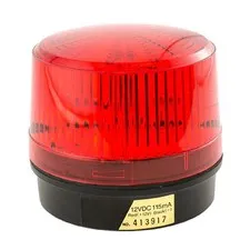 Amseco SL401R Red Conical Alarm Strobe Light