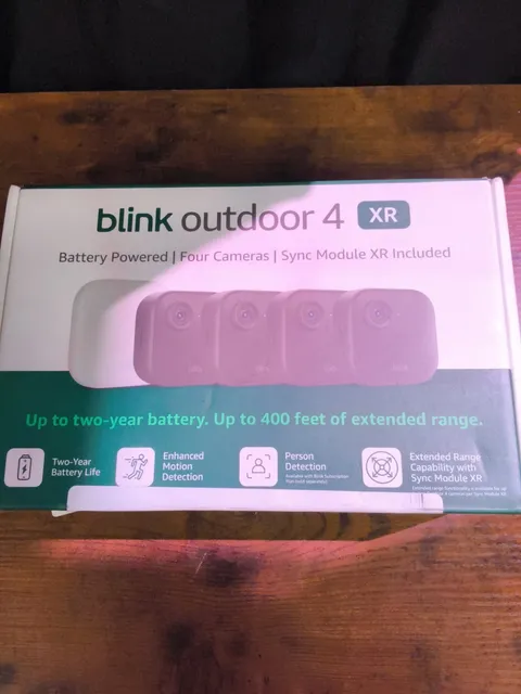 £Blink Outdoor 4 XR Four Camera System w/Sync Module XR Sealed (D2)