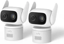 Security Camera C31 2-Pack,Indoor/Outdoor Camera,Ip66,Spotlight-Free Color Night