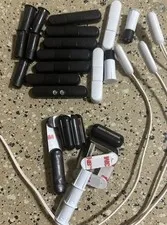 LOT NASCOM SECURITY ALARM CONTACT SENSORS SURFACE MOUNT 3/8" RECESSED W/MAGNETS