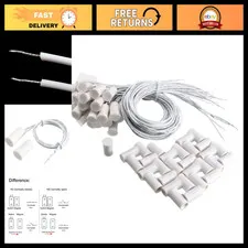 Recessed Wired Security Window Door Contact Sensor Alarm Magnetic Reed Switch 30