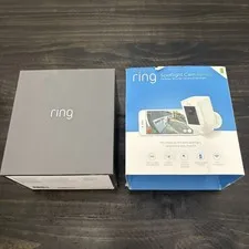Ring Spotlight Cam Battery 1080p Wi-Fi Outdoor White, Night Vision 2-Way