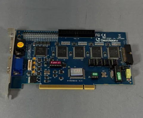 GeoVision GV-650/800 V3.51 PCI DVR Capture Card 16-Port CCTV System