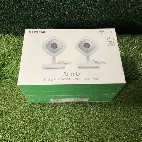 Arlo Technologies Q 1080p HD Security Camera With Audio 2 Pack- Sealed New