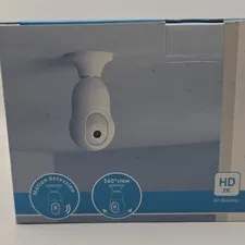 LaView L2 2K Wi-Fi Indoor Bulb Camera, Pan/Tilt, 2-Way Audio, White LV-PWL2-W