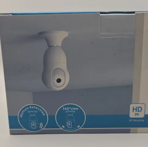 LaView L2 2K Wi-Fi Indoor Bulb Camera, Pan/Tilt, 2-Way Audio, White LV-PWL2-W