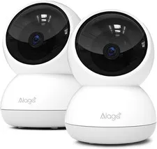 Indoor Security Camera,3K 5G and 2.4G Wifi, 360° Pan/Tilt, Human/Pet/Motion AI,