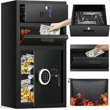 7.5 Cubic Ft Heavy Duty Anti-Theft Fireproof Waterproof Large Safe Drop Box