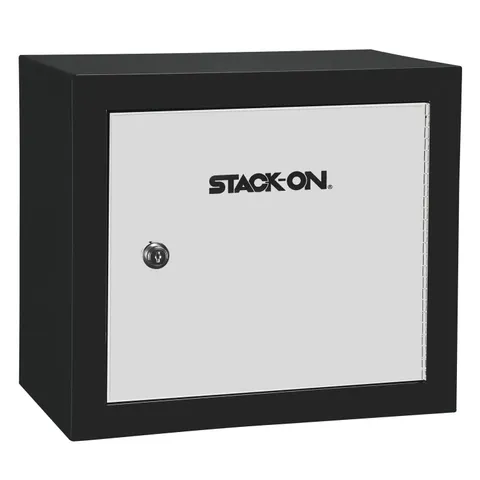 Black & White 2 Tone Pistol Ammo Cabinet