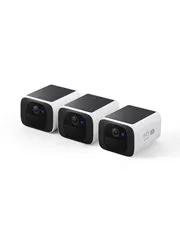 eufy Security S220 SoloCam 3-Cam Pack, Home white