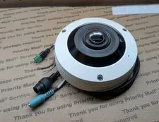 WiseNet used PNF-9010RV 12mp Outdoor Fisheye IP **Camera Only** Hanwha Techwin