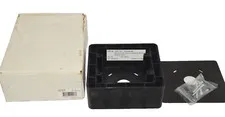 On-Q IC5006-BK Electrical Back Box, Selective Call Double Gang Box - Black