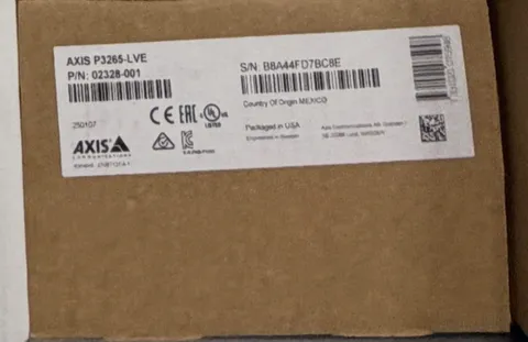 AXIS P3265-LVE IP Network Wired Color Dome Security Camera 02328-001