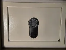 Flat Electronic Large Wall Safe For Jewelry Money Security W 2 Override Keys New