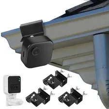3Pack Gutter Mount for Blink Outdoor 4 (4th Gen) / (3rd Gen), with Outlet Wal...