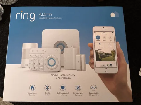 Ring Alarm 5-Piece Security Kit Wi-Fi Home System All Functional Great Condition