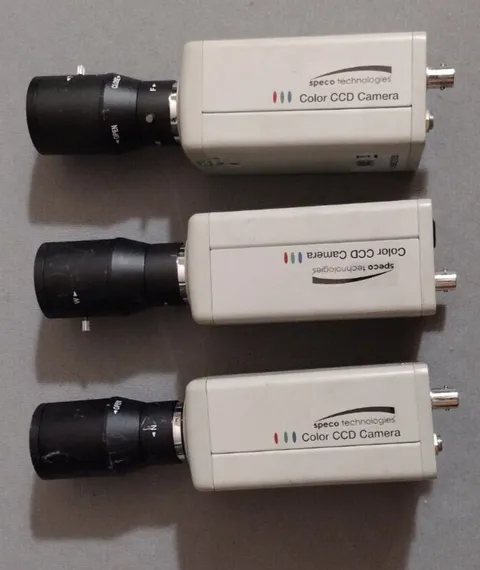 Speco technologies, VL-611C, 1/3" Color CCD Camera, 420 TVL, VL Series Lot of 3