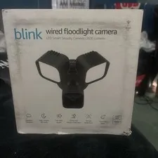 Blink Wired Floodlight Camera Smart security camera, 2600 lumens, HD live Sealed