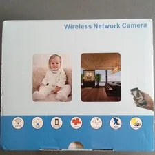 1080p Wi‑Fi IP Indoor Camera Pan/Tilt Night Vision Audio 2 Pack