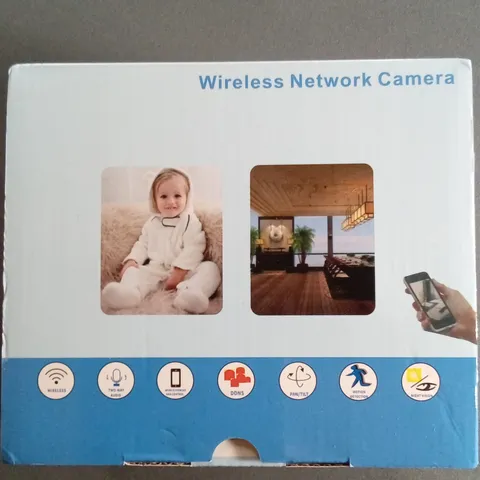 1080p Wi‑Fi IP Indoor Camera Pan/Tilt Night Vision Audio 2 Pack