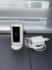 Ring Indoor Cam (2nd Gen) 1080p HD Video- Plug In - White