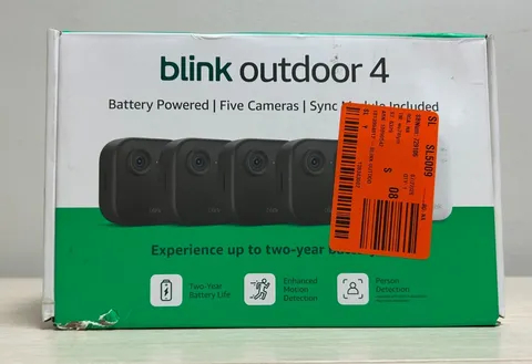Blink Outdoor 4 5-Wireless Smart Security Camera System (4th Generation)