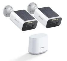 Cameras Wireless Outdoor Home System, No Subscription Fee, Solar Powered & 36...