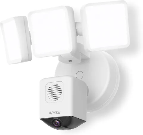 WYZE Floodlight Camera Pro, 2.5K HD Outdoor Security Camera 3000-Lumen LEDs