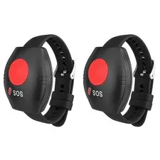 2X Wrist Watch  Remote Control Transmitter Watch Type Call Button  Remote6207