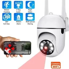 WiFi 3MP IP PTZ Color Wireless Night Surveillance Camera