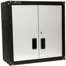 Homak Wall Cabinet GS00727021 2 Door With 2 Shelves Homak Manufacturing