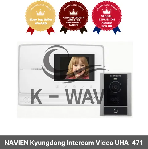 NAVIEN Kyungdong Intercom Analog Video Phone House Doorbell 2-Wire UHA-471