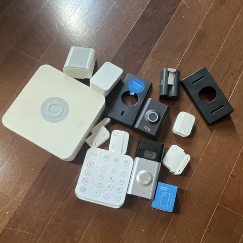 Ring Alarm Wireless Indoor Security System: Keypad, Base Station, Sensors White