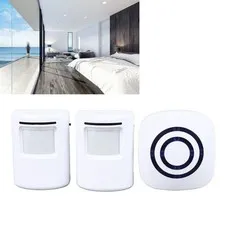 Infrared Sensor Doorbell Sensitive Door Entry Welcome Easy Installation US Plug
