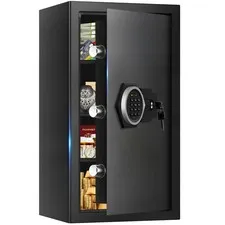 5.3 Cub Large Fireproof Safes for Home, Digital Home Security Safe Box Firepr...